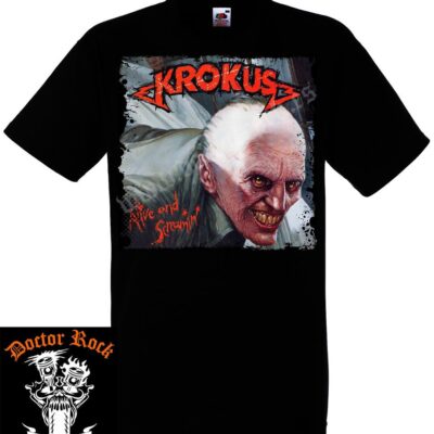Camiseta krokus Alive And Screaming