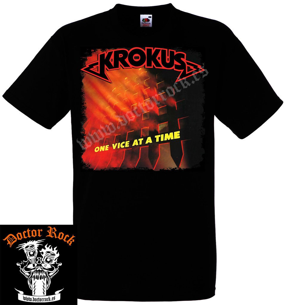 Camiseta Krokus One Vice At A Time