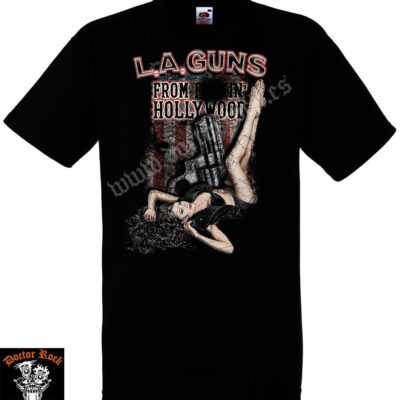 Camiseta L.A. Guns From Hollywood