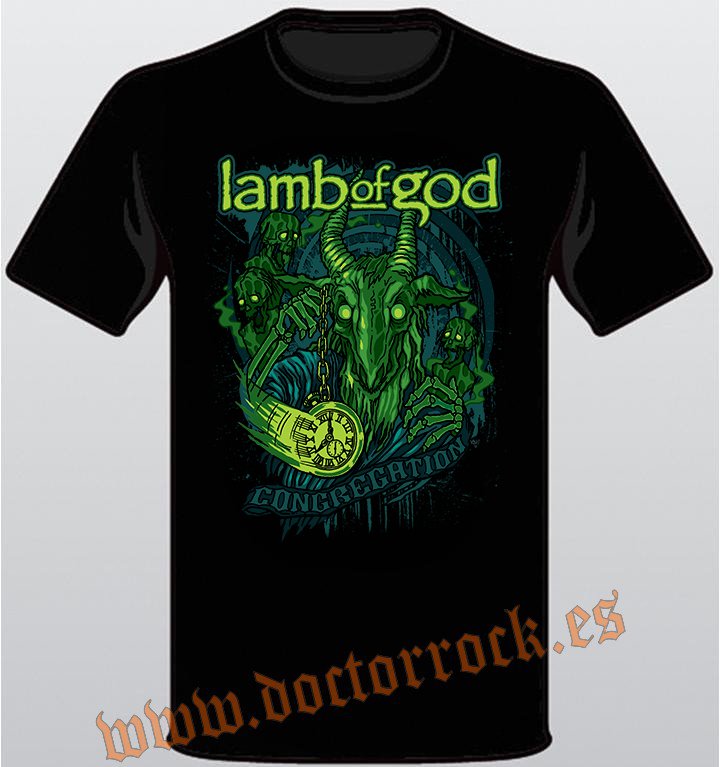 Camiseta Lamb Of God Congregation Mod 2