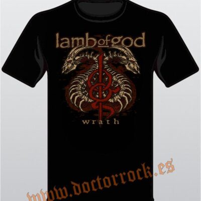 Camiseta Lamb Of God Wrath