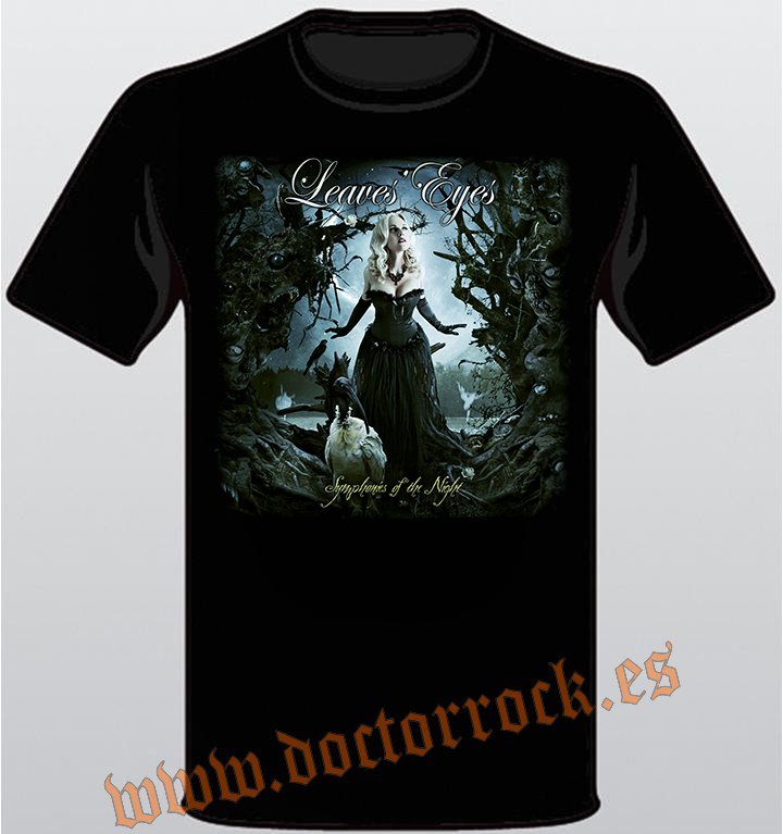 Camiseta Leaves´Eyes Symphonies Of The Night