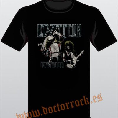 Camiseta Led Zeppelin 1975 Tour