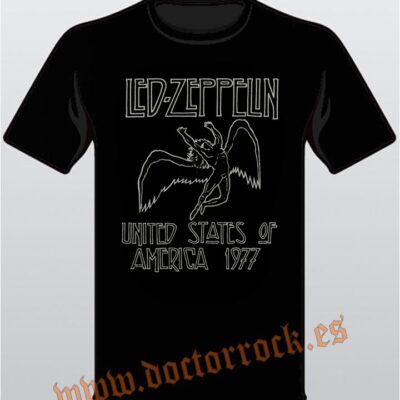Camiseta Led zeppelin 1977 tour
