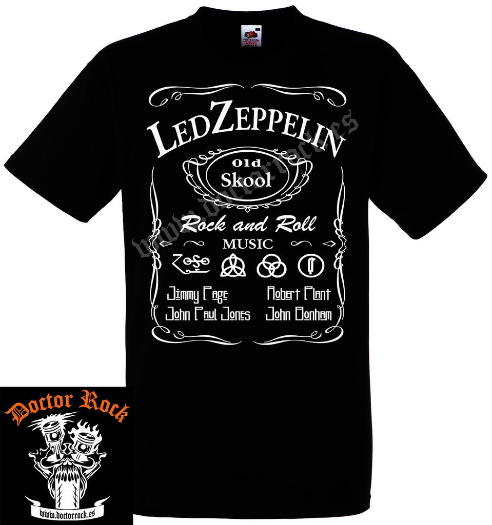 Camiseta Led Zeppelin Rock & Roll