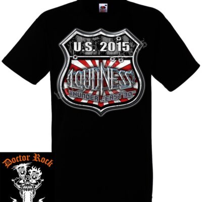 Camiseta Loudness U.S. 2015