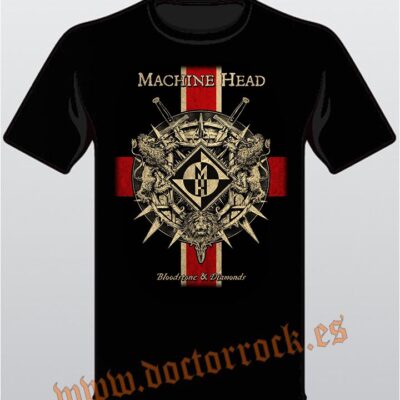 Camiseta Machine Head Bloodstone And Diamonds