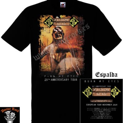 Camiseta Machine Head Burn My Eyes 25th