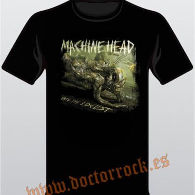 Camiseta Machine Head Into The Locust
