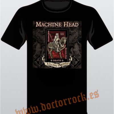 Camiseta Machine Head Killers And Kings