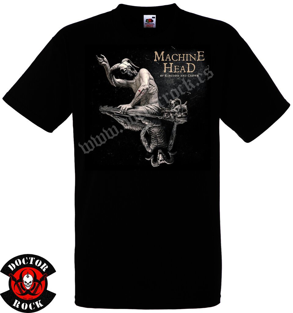 Camiseta Machine Head Of Kingdom And Crown