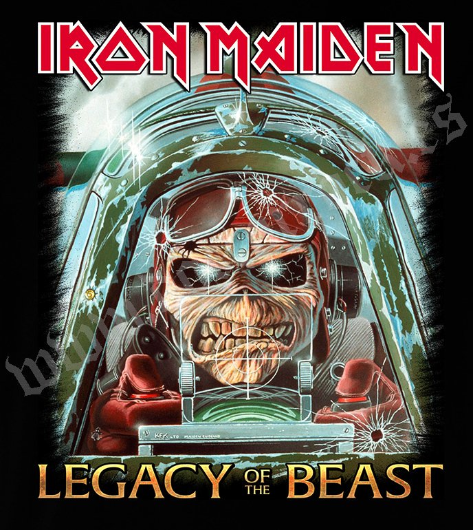 Camiseta Iron Maiden Aces High M/L - Imagen 2