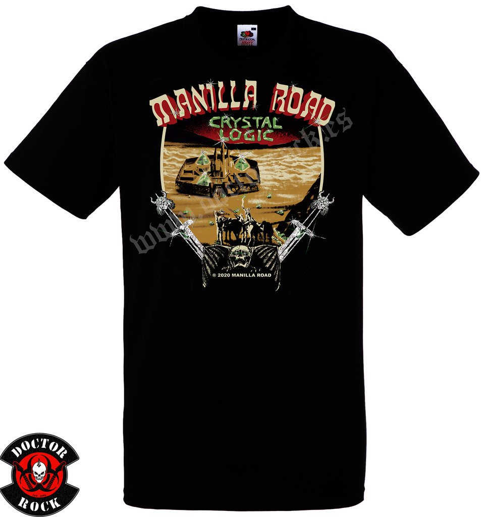 Camiseta Manilla Road Crystal Logic