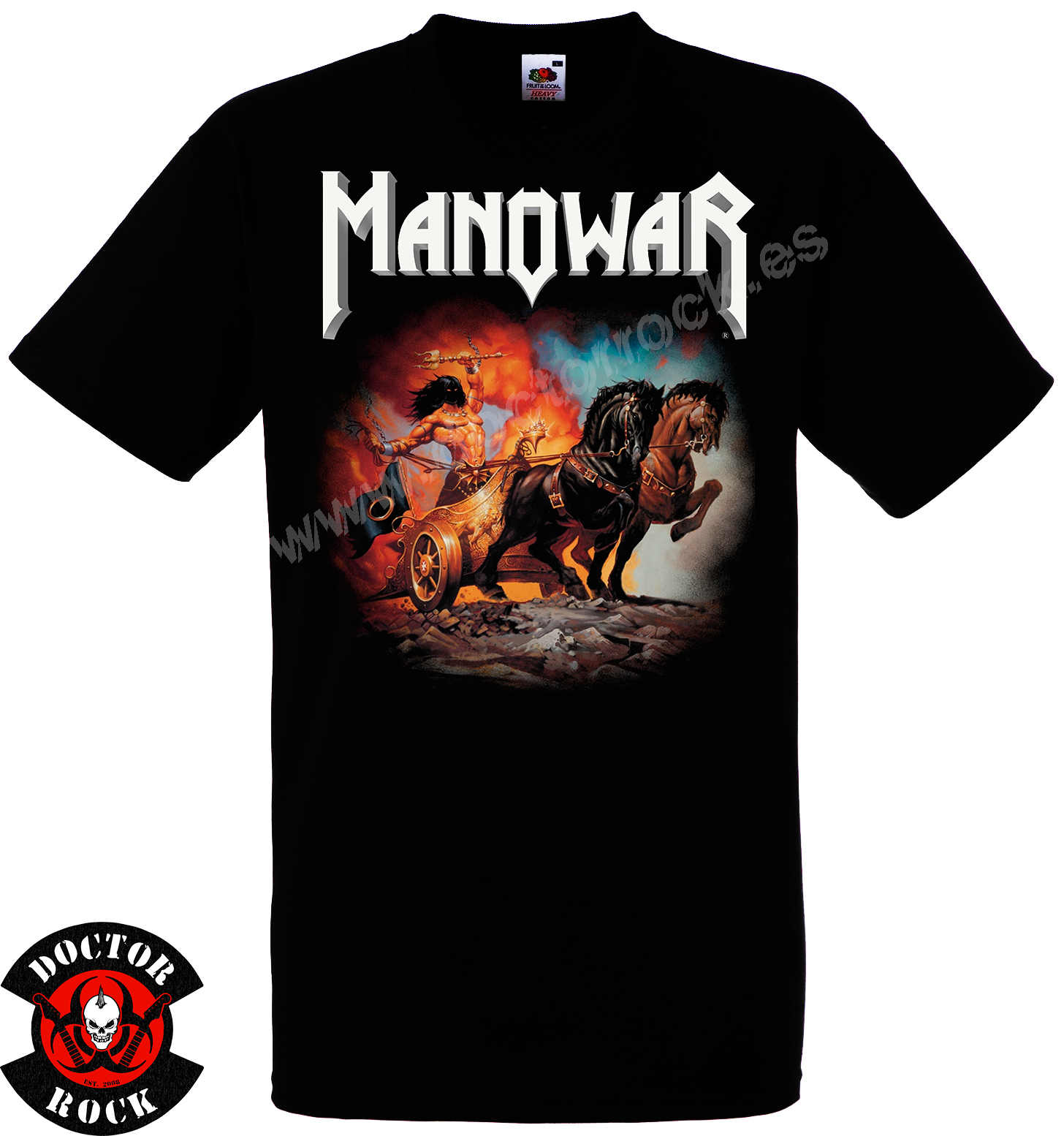 Camiseta Manowar King Of Kings - Imagen 2
