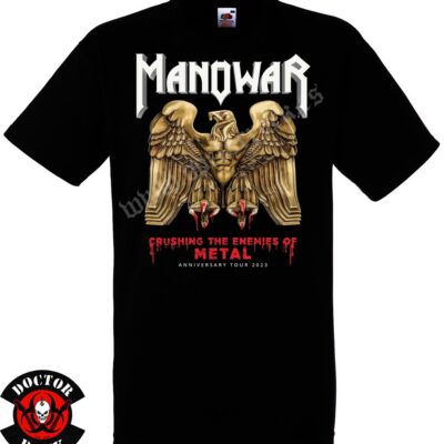 Camiseta Manowar 2023 Anniversary Tour