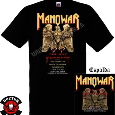 Camiseta Manowar 2025 Pamplona