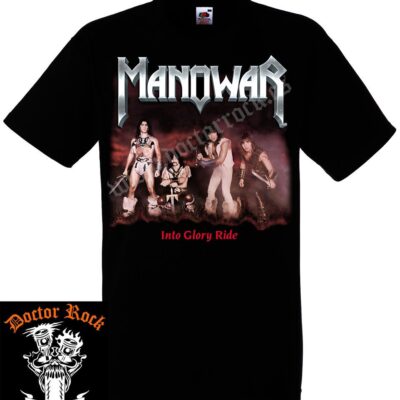 Camiseta Manowar Into Glory Ride