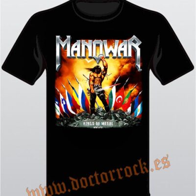Camiseta Manowar Kings Of Metal MMXIV