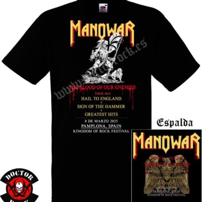 Camiseta Manowar Pamplona 2025