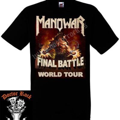 Camiseta Manowar TFB World Tour