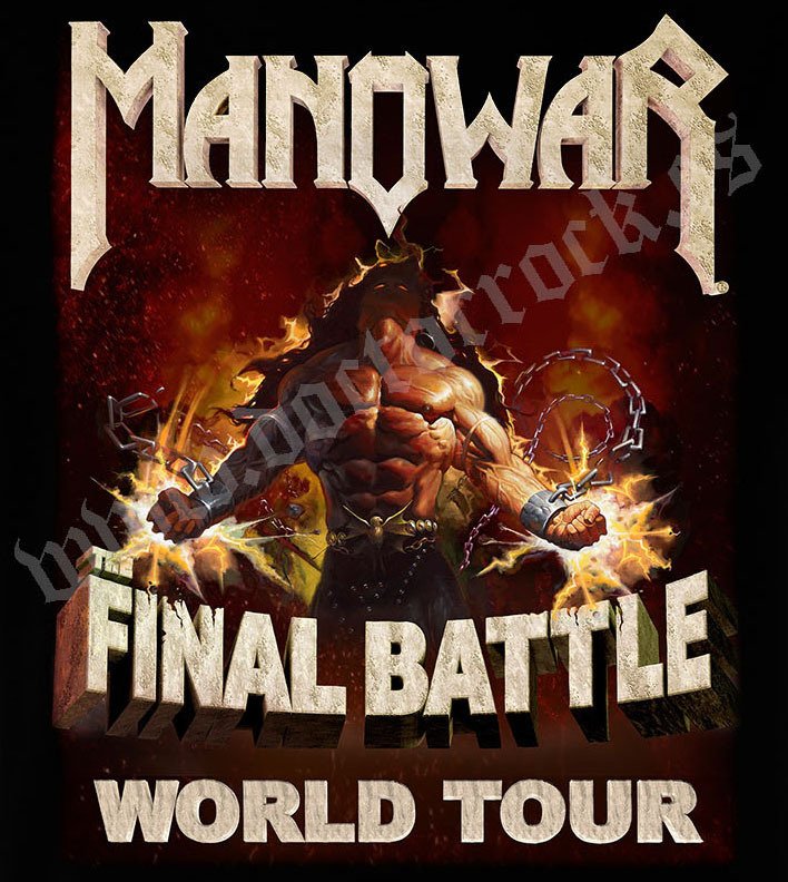 Camiseta Manowar TFB World Tour - Imagen 2
