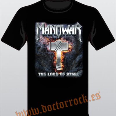 Camiseta Manowar The Lord Of Steel (Hammer)
