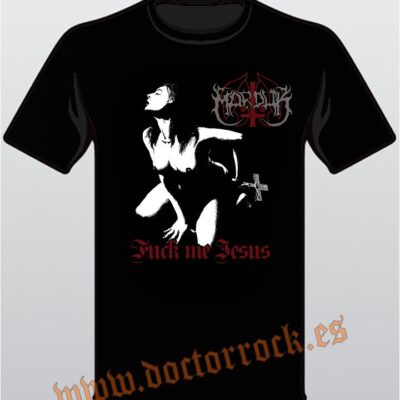 Camiseta Marduk Fuck Me Jesus