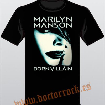 Camiseta Marilyn Manson Born Villain