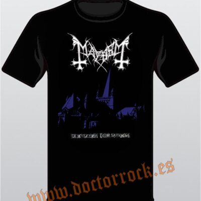 Camiseta Mayhem De Mysteriis Dom Sathanas