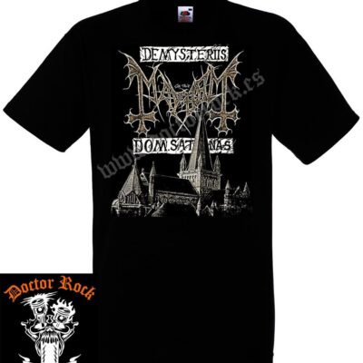 Camiseta Mayhem De Mysteriis Dom Sathanas Mod 2
