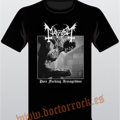 Camiseta Mayhem Pure Fucking Armageddon