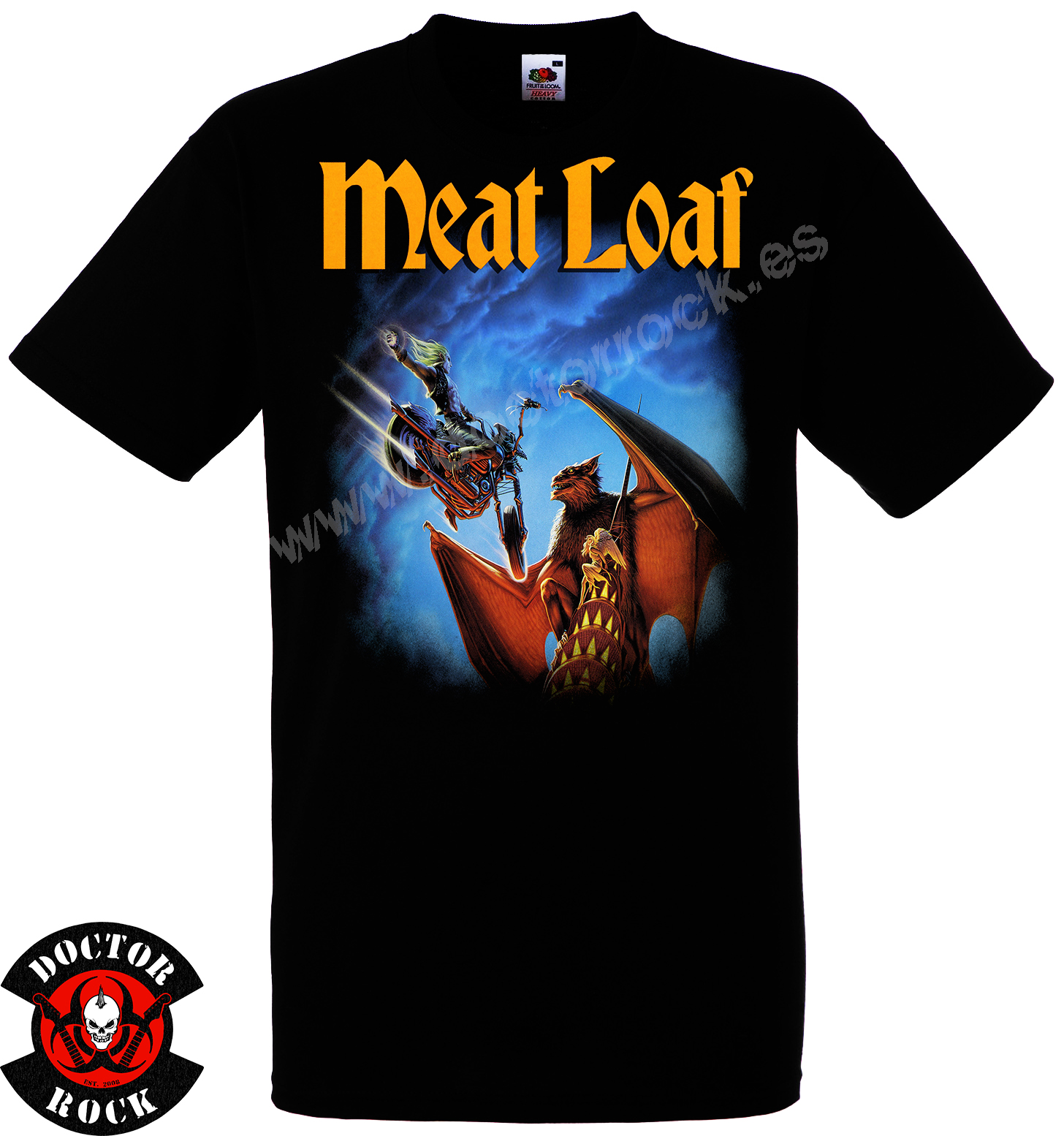 Camiseta Meat Loaf Bat Out Of Hell II - Imagen 2