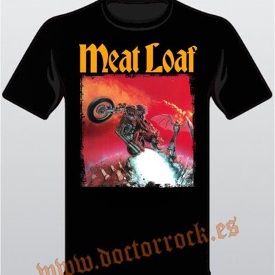 Camiseta Meat Loaf Bat Out Of Hell