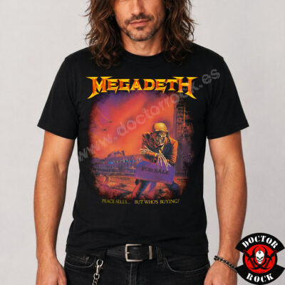 Camiseta Megadeth Peace Sells