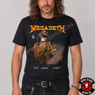 Camiseta Megadeth So Far, So Good.. So What!