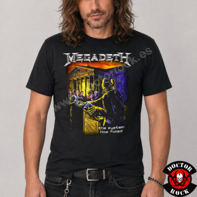 Camiseta Megadeth The System Has Failed