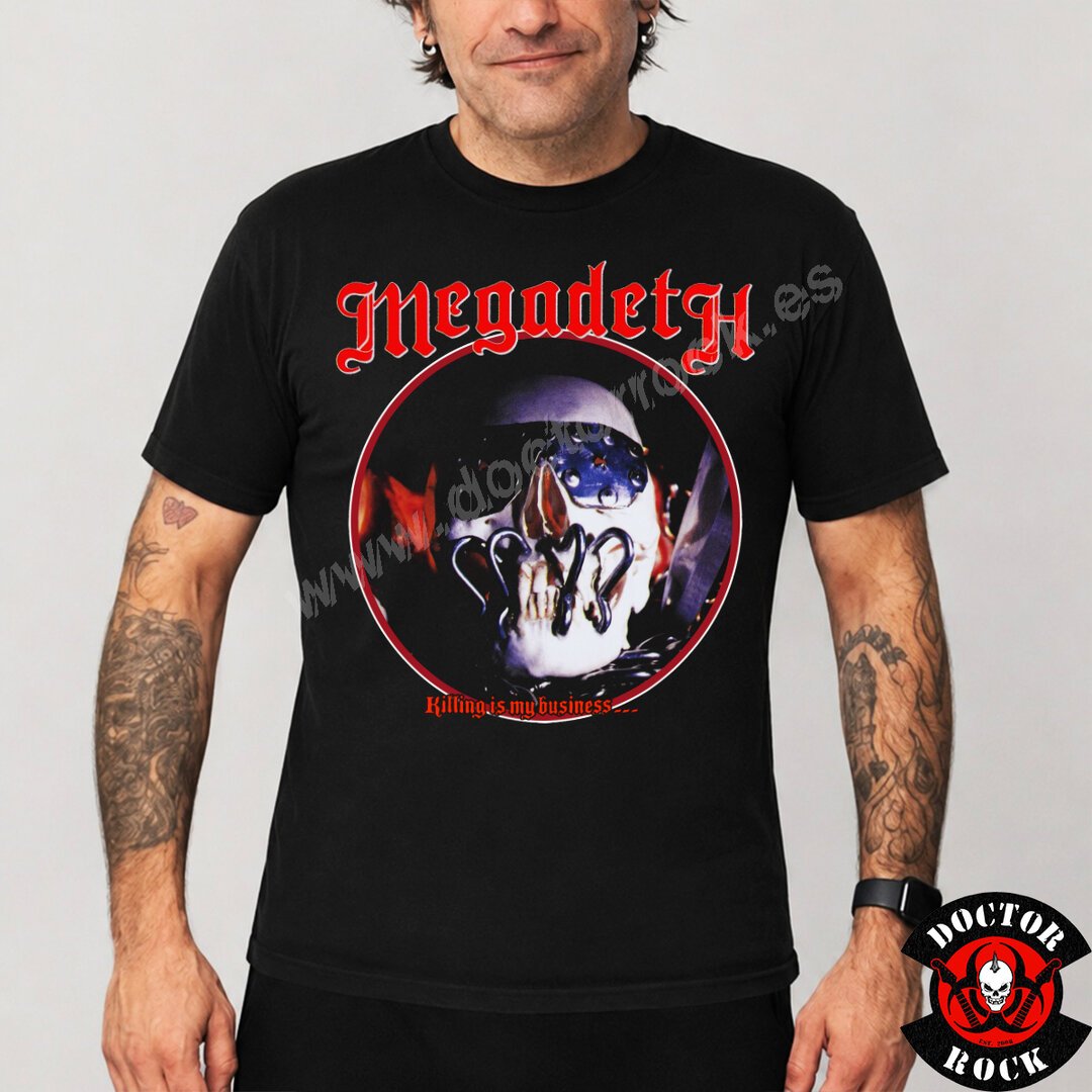 Camiseta Megadeth Killing Is My Business Tracklist - Imagen 2