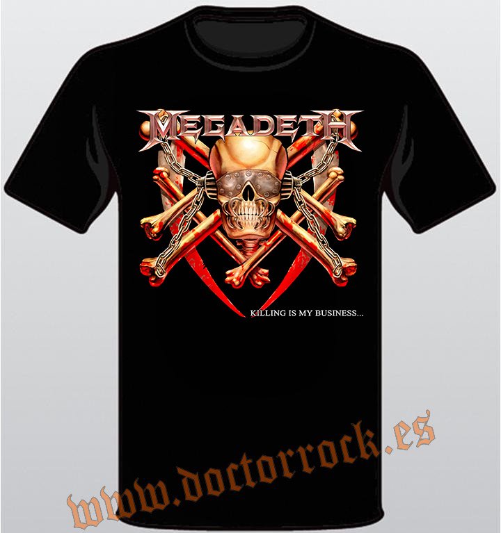 Camiseta Megadeth Killing is my Business 2002