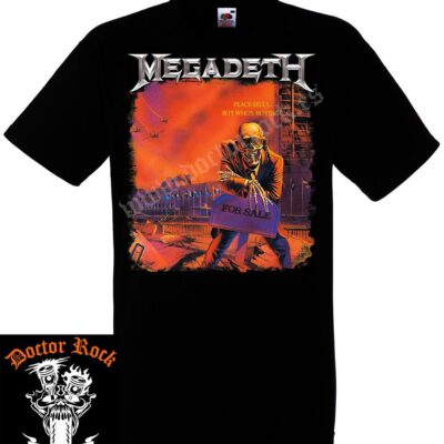 Camiseta Megadeth Peace Sells