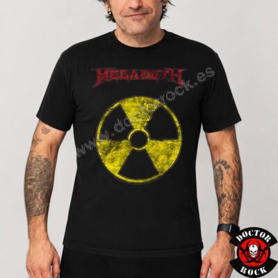 Camiseta Megadeth Radioactive