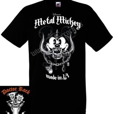 Camiseta Metal Mickey