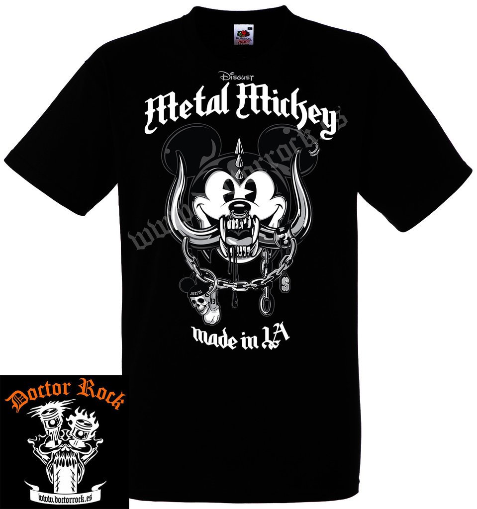 Camiseta Metal Mickey