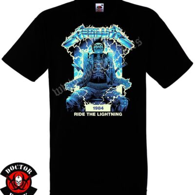 Camiseta Metallica 1984 Ride The Lightning