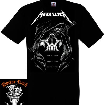 Camiseta Metallica 2018 Madrid Spain