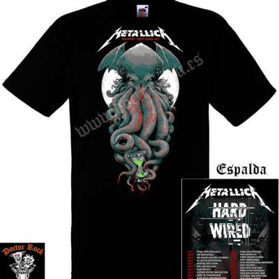 Camiseta Metallica 2019 European Tour