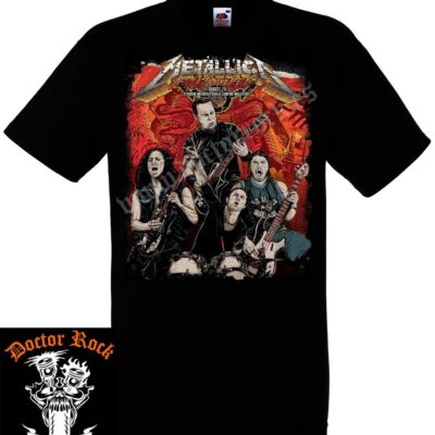 Camiseta Metallica Asia 2013