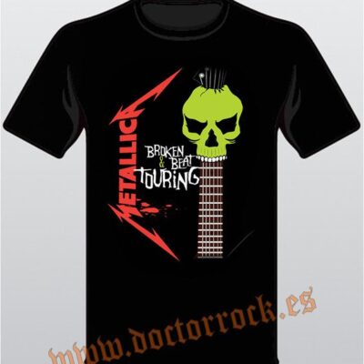 Camiseta Metallica Broken And Beat Touring