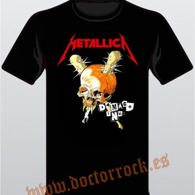 Camiseta Metallica Damage Inc