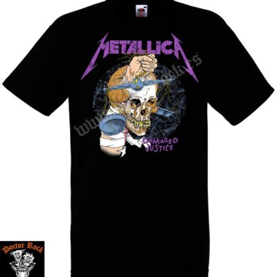 Camiseta Metallica Damaged Justice