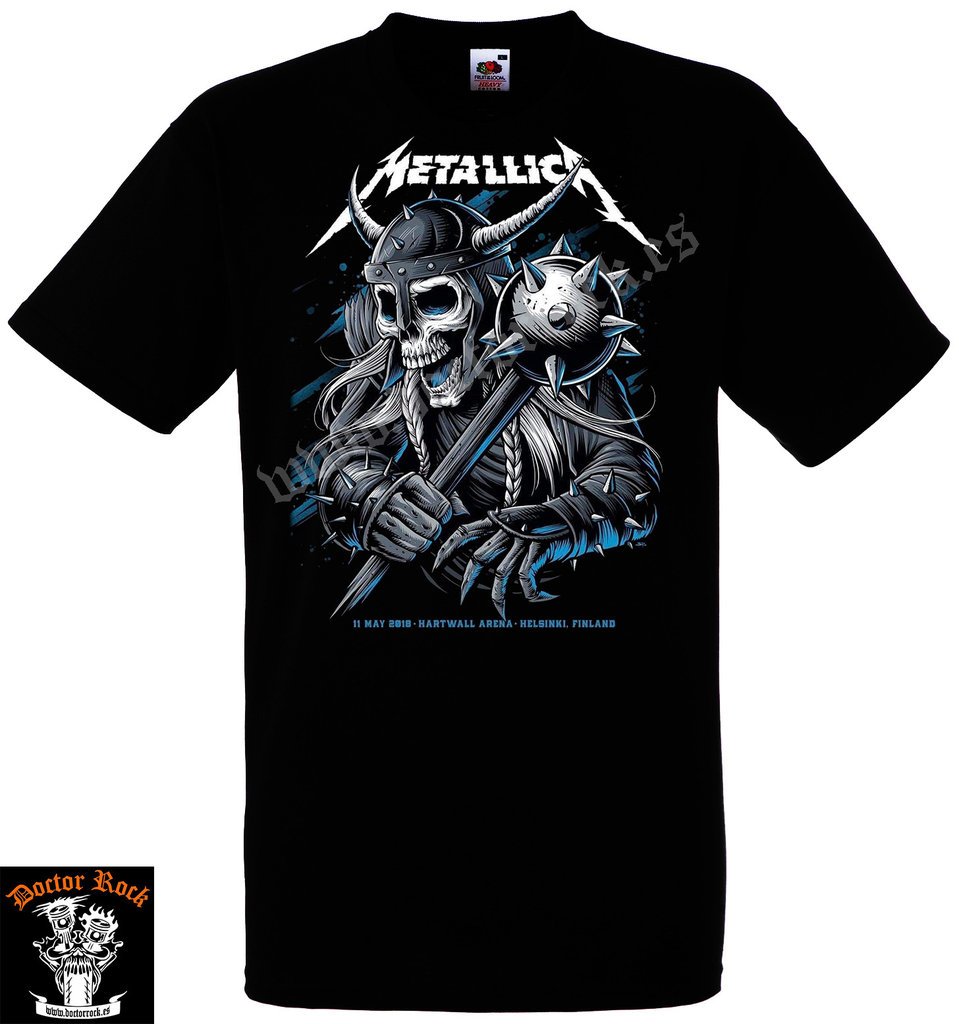 Camiseta Metallica Finland 2018